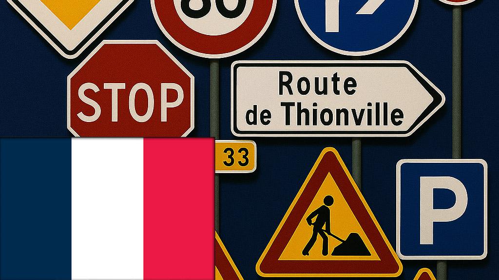 French Road Signs