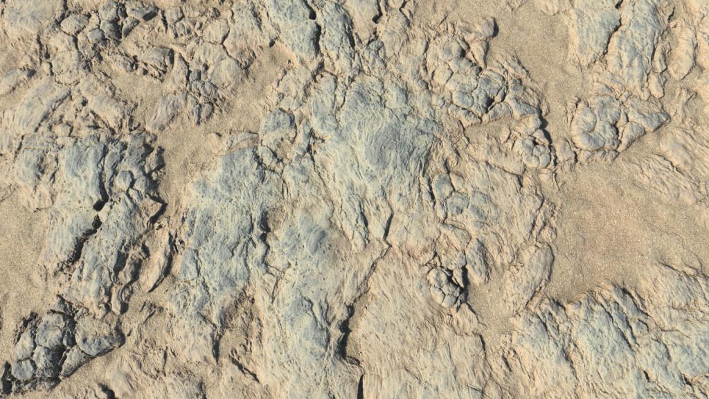 Cracked rock plates