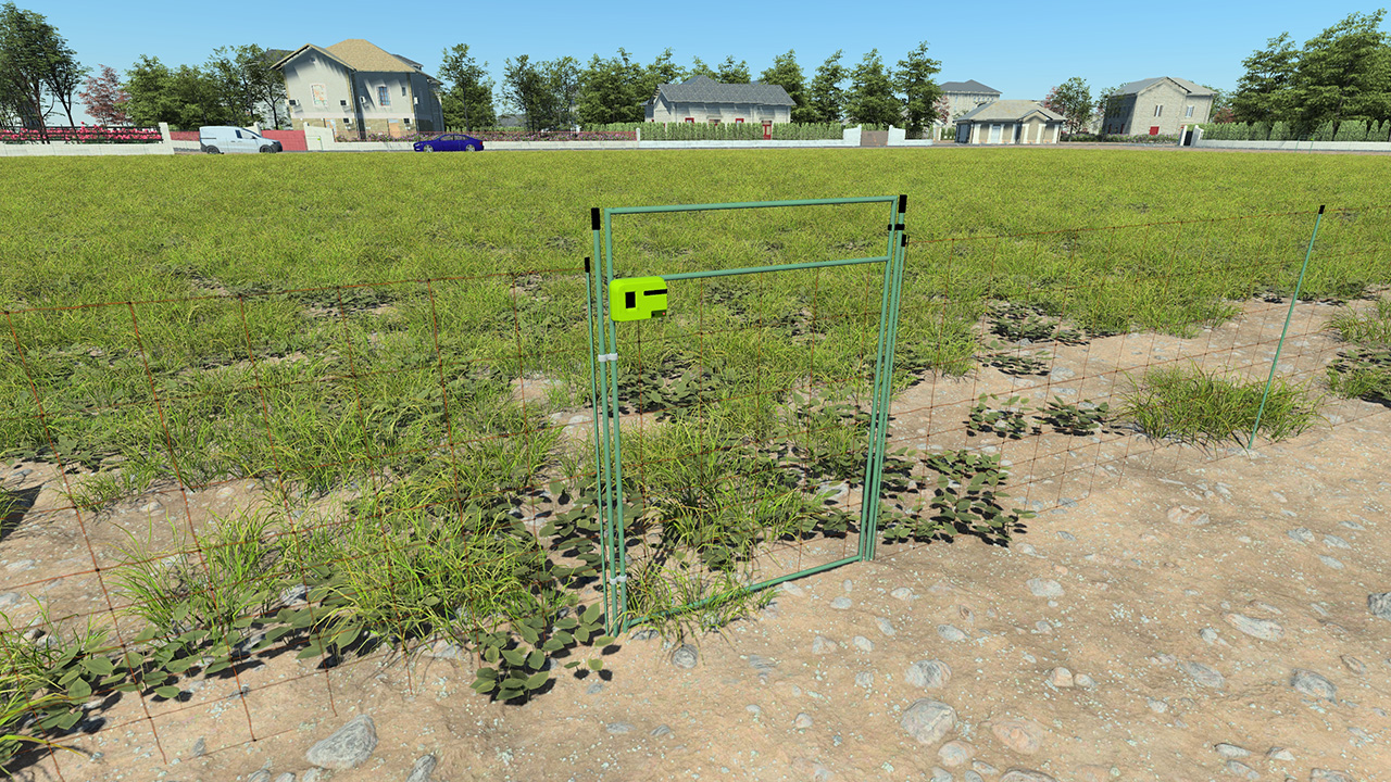 Ursus fence light metal poles 110cm_0