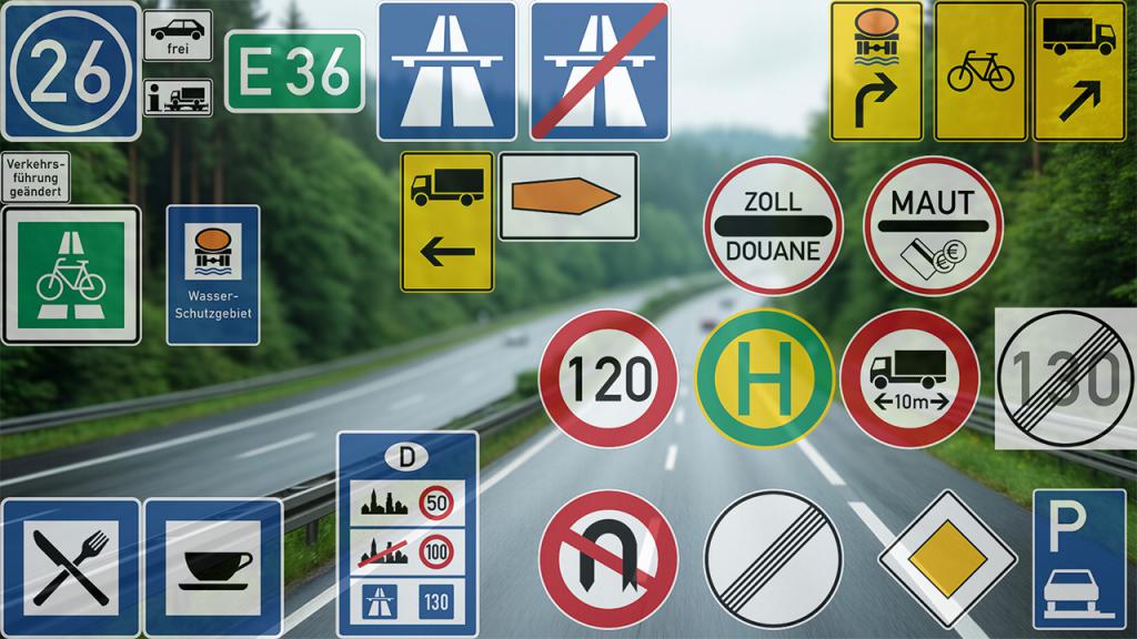 German Road Signs (Additional Signs) Vol_1