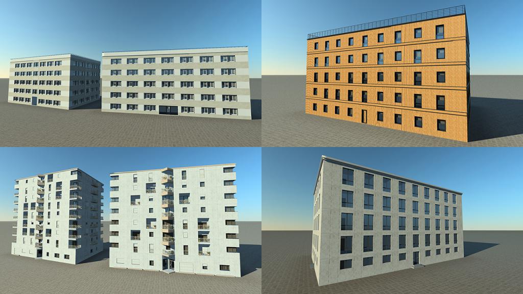 Residential and Office Buildings